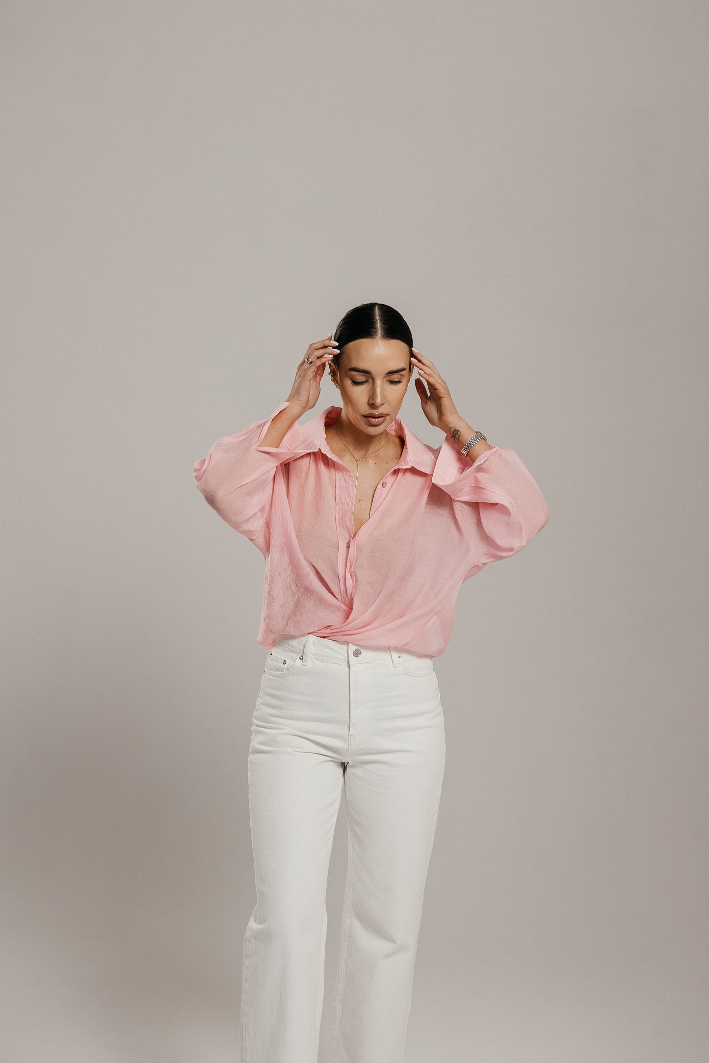 Koszula lekka RÓŻOWA