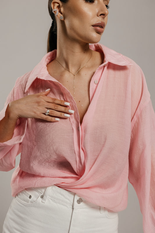 Koszula lekka RÓŻOWA