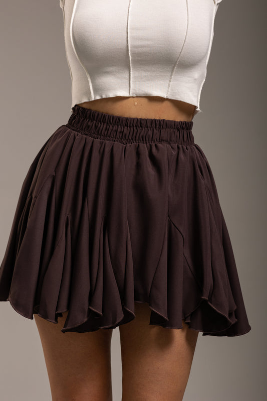 Spódnica CZEKOLADOWA