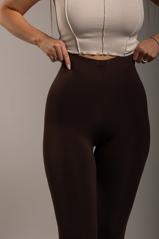 Legginsy BRĄZOWE